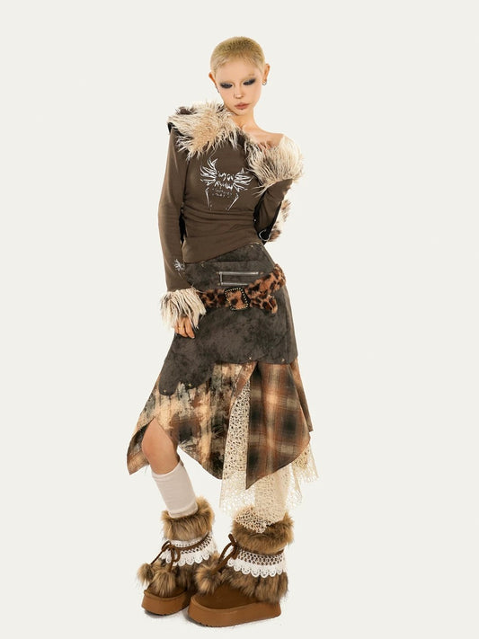 evilyumi Off-the-shoulder top