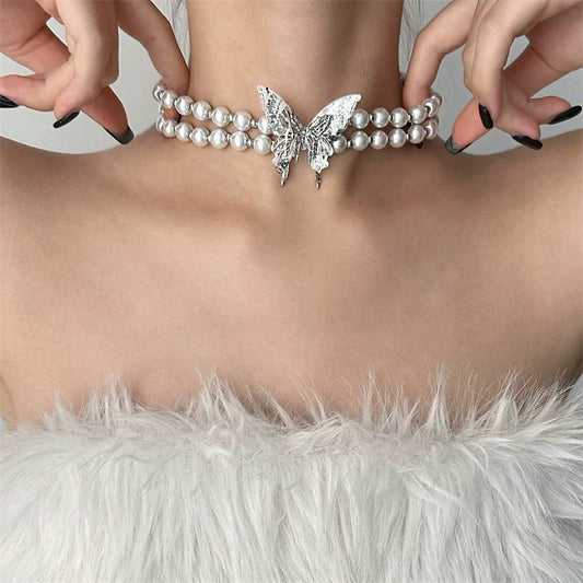 evilyumi butterfly necklace