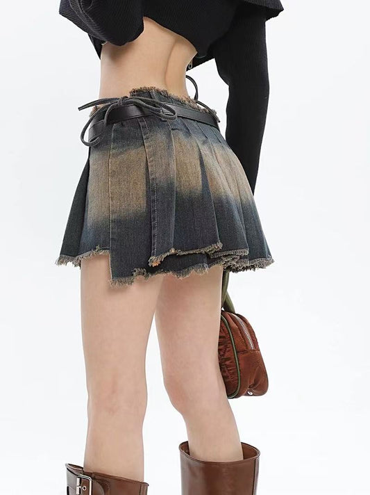 evilyumi Denim Skirt